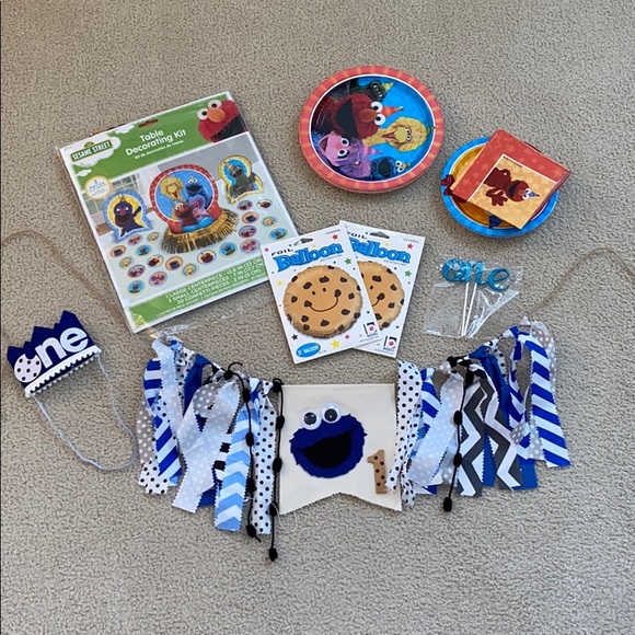 Sesame Street Other - One year old party pack